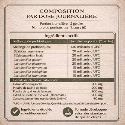 DermoBiome™ | Complexe Microbiome Intestinal & Peau