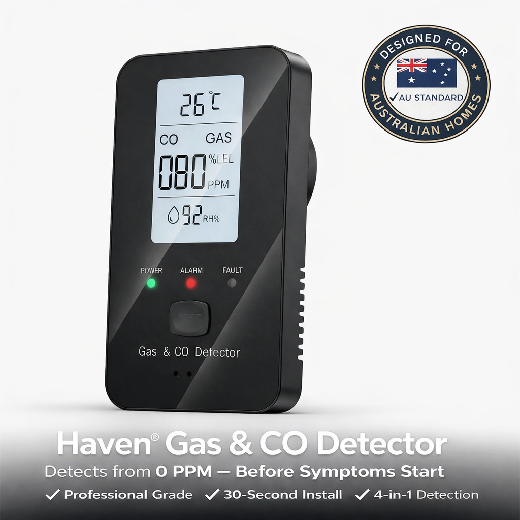 Safe Haven CO & Gas Detector©